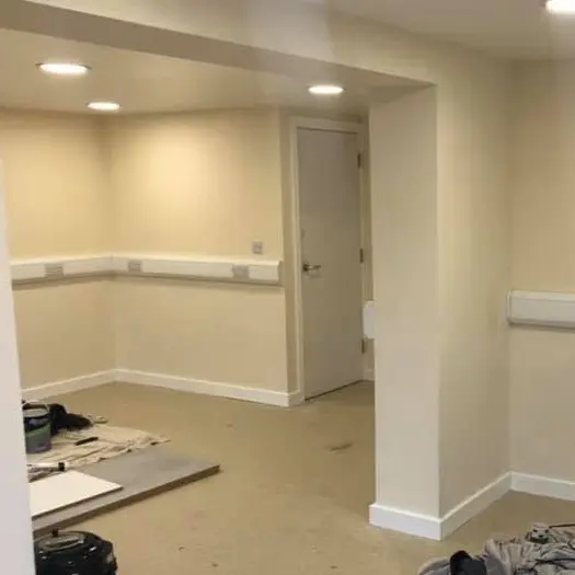 Care home being fitted out with electrical systems